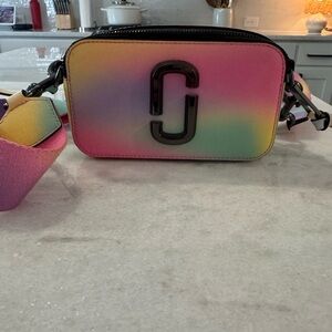 Marc Jacobs Pastel Rainbow Crossbody Bag